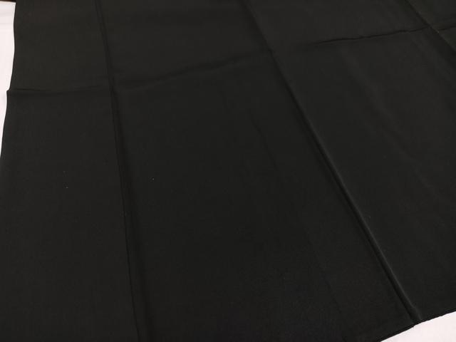 平和屋着物●男性　黒紋付　正絹　逸品　AABH5297ph_2
