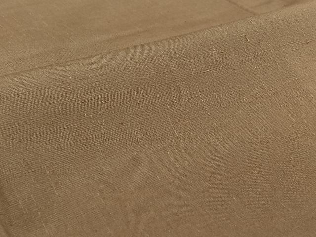 平和屋着物▽男性　紬　単衣　空五倍子色　正絹　逸品　AABH5689jh_5