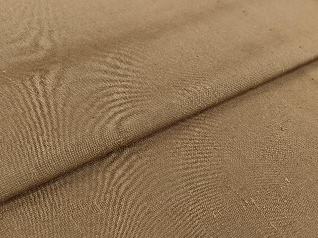 平和屋着物▽男性　紬　単衣　空五倍子色　正絹　逸品　AABH5689jh_4