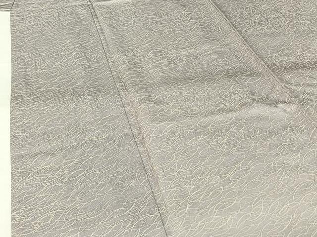 平和屋着物▽上質な小紋　単衣　芝文　正絹　逸品　AABH5752jh_3