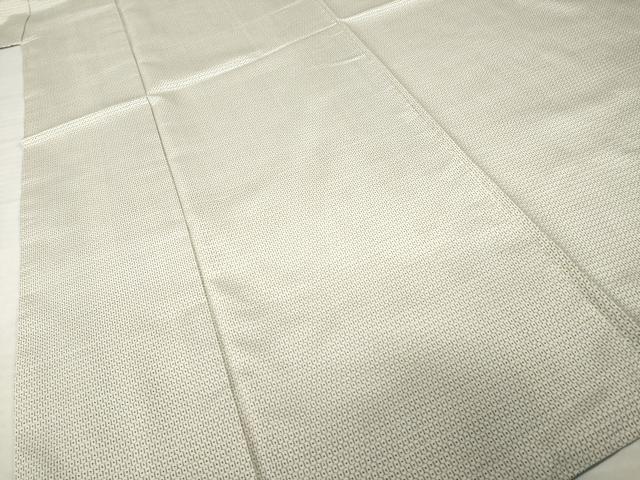 平和屋着物●本場大島紬　白大島　100亀甲　総詰め　正絹　逸品　AABH5889ck_3