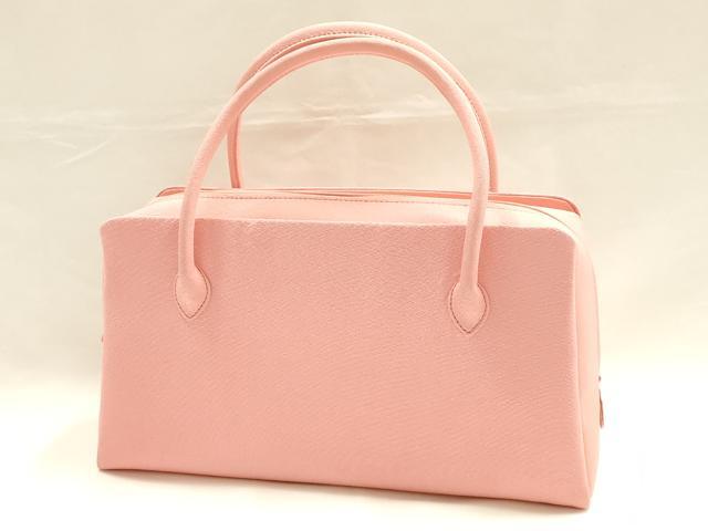 平和屋着物●和装小物　和装バッグ　ハンドバッグ　利休バッグ　総刺繍　桜と福良雀　金糸　逸品　AABH6626ay_1