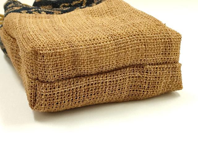 平和屋着物●古代原始布　科布　和装小物　しな布　小物袋　逸品　AABH6640ay_4