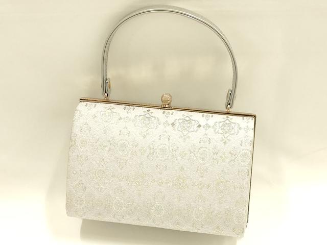 平和屋着物●和装小物　和装バッグ　ハンドバッグ　金糸　逸品　AABH6645ay