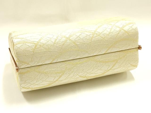 平和屋着物●和装小物　和装バッグ　ハンドバッグ　芝　金糸　逸品　AABH6744ay_4