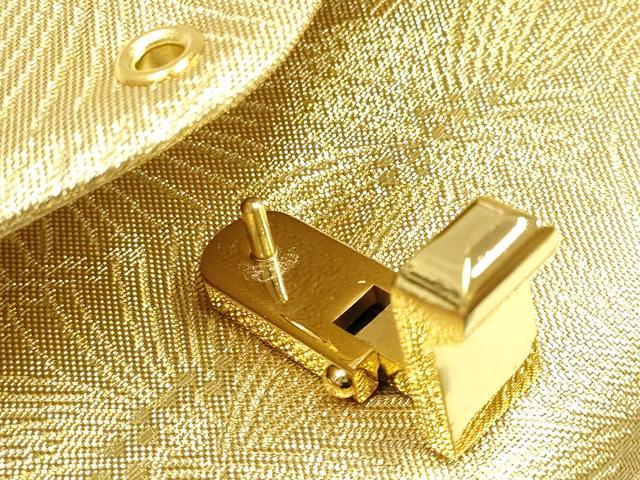 平和屋着物●和装小物　和装バッグ　ハンドバッグ　花尽くし　金糸　逸品　AABH6746ay_6