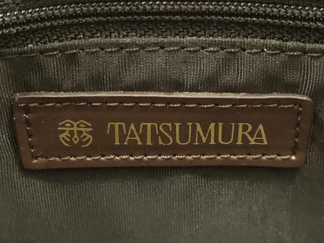平和屋着物●極上 龍村美術織物　和装小物　和装バッグ　ハンドバッグ文白虎朱雀錦　逸品　AABH6748ay_7