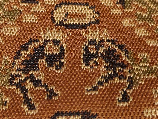 平和屋着物●極上 龍村美術織物　和装小物　和装バッグ　ハンドバッグ文白虎朱雀錦　逸品　AABH6748ay_2