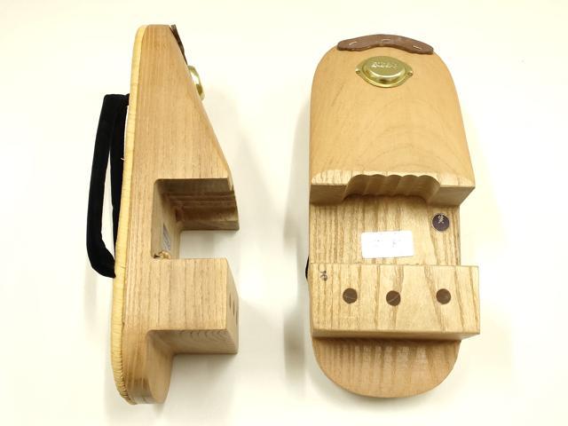 平和屋着物●男性　和装小物　下駄　畳表　逸品　未使用　AABH6766ay_4