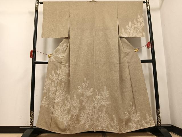 平和屋着物●訪問着　松　正絹　逸品　AABH6874ph