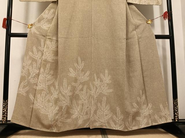 平和屋着物●訪問着　松　正絹　逸品　AABH6874ph_2