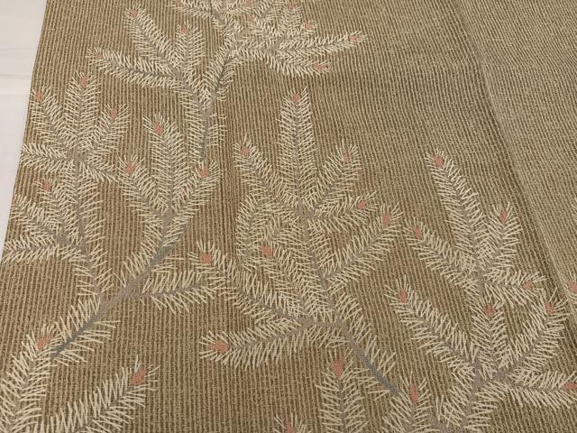 平和屋着物●訪問着　松　正絹　逸品　AABH6874ph_3