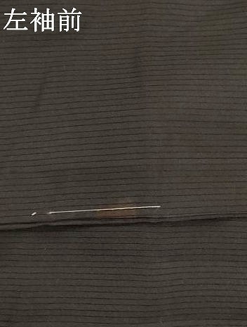 平和屋着物＊夏物　男性　羽織　黒紋付　絽　正絹　逸品　AABH7474st_9