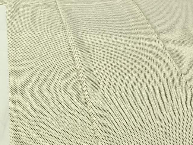 平和屋着物▽本塩沢　単衣　蚊絣　正絹　逸品　AABH8564jh_3