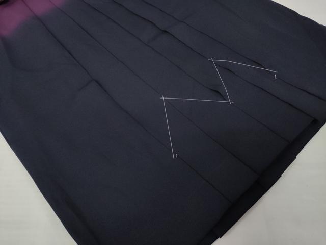 平和屋着物●女性　行灯袴　霞文　暈し染め　洗える着物　AABH8793ck_5