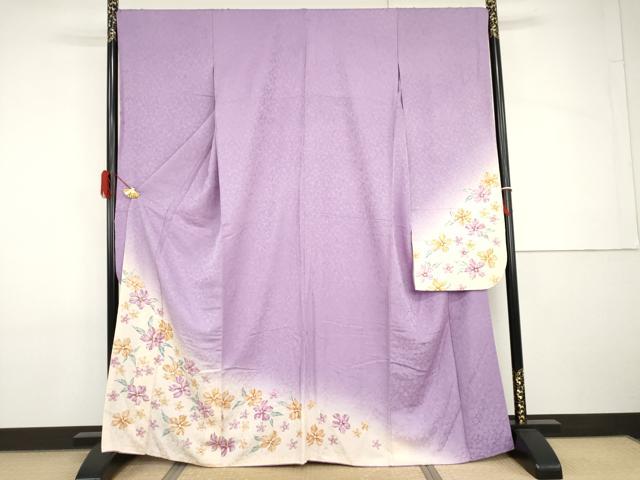 平和屋着物●豪華振袖　草花文　暈し染め　正絹　逸品　AABH8912cs 27,040円