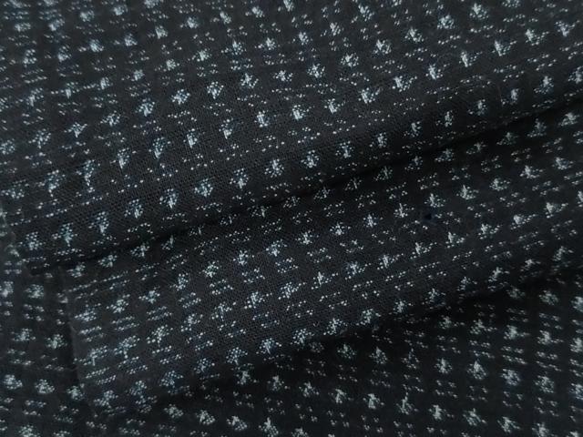 平和屋着物●男性　久留米絣　横段文　綿　逸品　AABH8989cs 27,300円