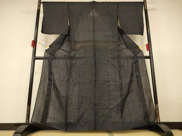 平和屋着物＊夏物　重要無形文化財　本場宮古上布　絣柄　苧麻　逸品　AABH9370jd_1