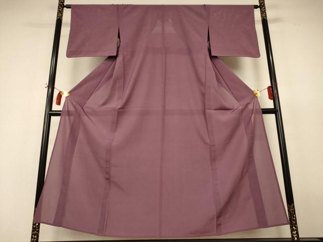 平和屋着物＊夏物　色無地　絽　煤竹色　正絹　逸品　AABH9420jd 6,554円