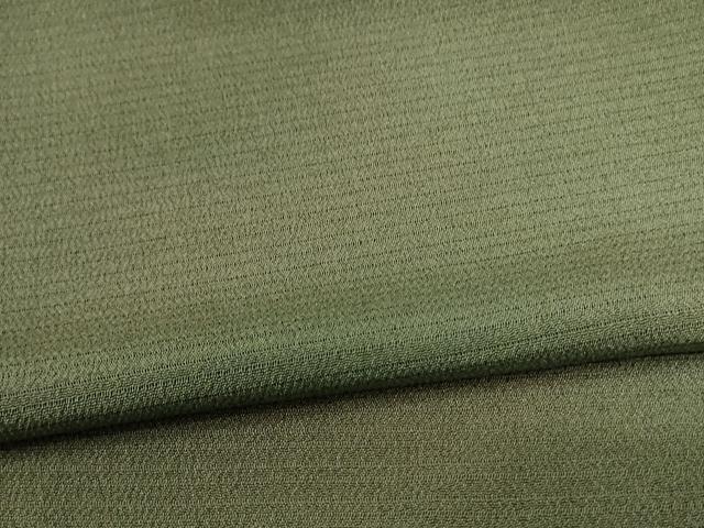 平和屋着物＊夏物　小紋　絽縮緬　霞文　暈し染め　正絹　逸品　AABH9429jd_4