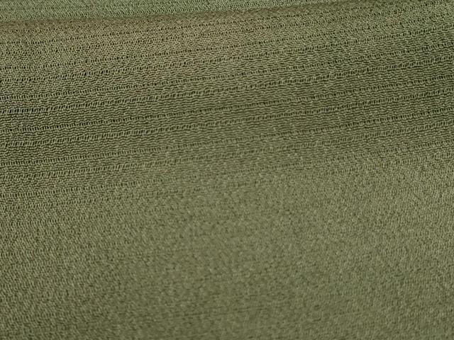 平和屋着物＊夏物　小紋　絽縮緬　霞文　暈し染め　正絹　逸品　AABH9429jd_5