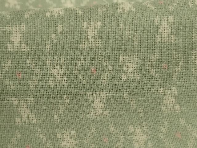 平和屋着物＊夏物　小紋　幾何学文様　やまと誂製　洗える着物　AABH9434jd_5