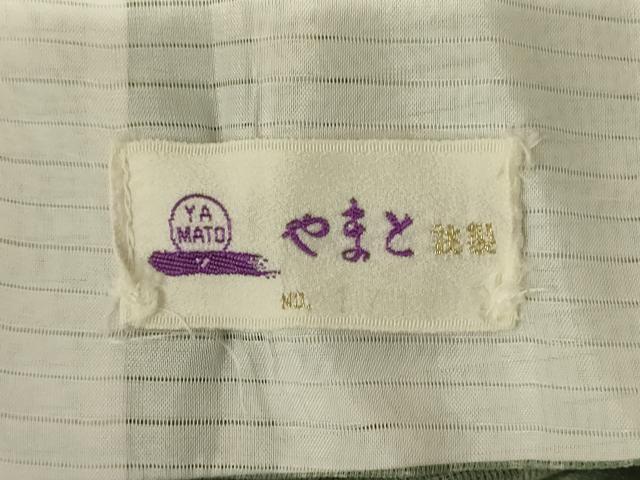 平和屋着物＊夏物　小紋　幾何学文様　やまと誂製　洗える着物　AABH9434jd_6
