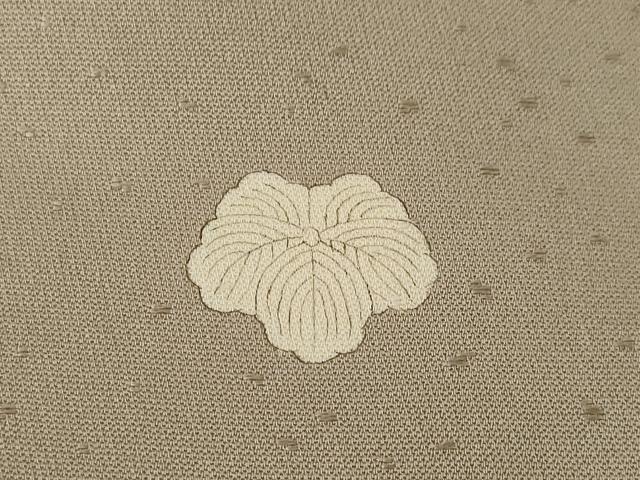 平和屋着物●創業460年・千總　色留袖　駒刺繍　立波草花文　金彩　正絹　逸品　AABH9986ck_8