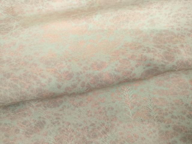 平和屋着物●上質な小紋　樹林地紋　暈し染め　正絹　逸品　AABI0034cs_4