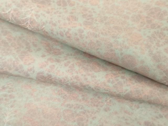 平和屋着物●上質な小紋　樹林地紋　暈し染め　正絹　逸品　AABI0034cs