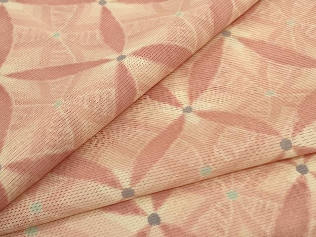 平和屋着物＊夏物　小紋　絽　七宝文　正絹　逸品　AABI0634jd 24,336円