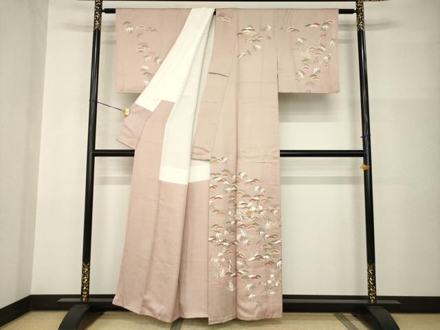 平和屋着物●訪問着　友禅　吉祥文　金彩　正絹　逸品　AABI0817ck_1