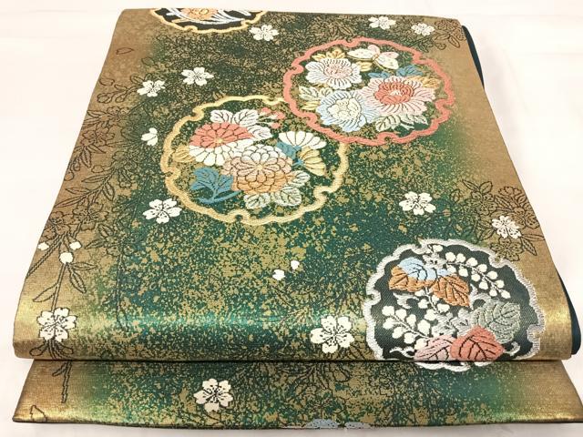 平和屋着物●上質な小紋　作家物　間道　抽象文　ロング丈　正絹　逸品　CABC7109yc 平和屋着物○上質な小紋 作家物 間道 抽象文 ロング丈 正絹 逸品