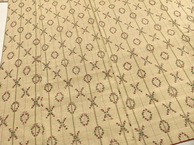 平和屋着物●上質な紬　琉球絣　正絹　逸品　AABI1226fy_3