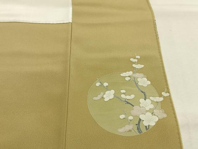 平和屋着物●訪問着　友禅　花鳥文　暈し染め　金銀彩　正絹　逸品　AABI1333fy_6
