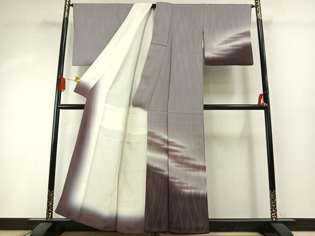 平和屋着物●訪問着　霞文　暈し染め　正絹　逸品　AABI1360fy_1