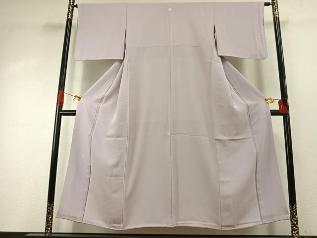 平和屋着物●上質な色無地　鴇鼠色　正絹　逸品　AABI1460fy_1