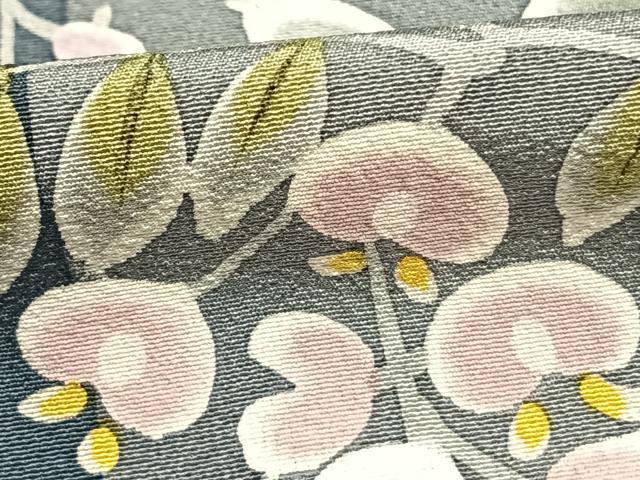 平和屋着物●訪問着　草花文　正絹　逸品　AABI1483fy_5
