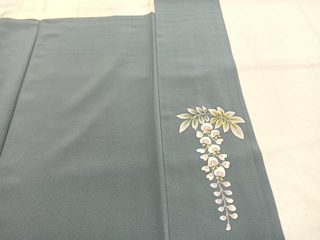 平和屋着物●訪問着　草花文　正絹　逸品　AABI1483fy_7