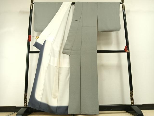 平和屋着物●江戸小紋　角通し　正絹　逸品　AABI1519fy_2