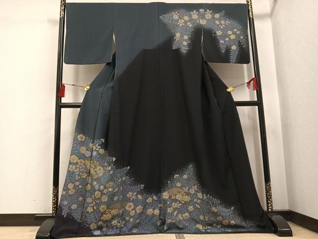 平和屋着物●訪問着　辻が花　暈し染め　金銀彩　正絹　逸品　AABI3000ph 42,250円