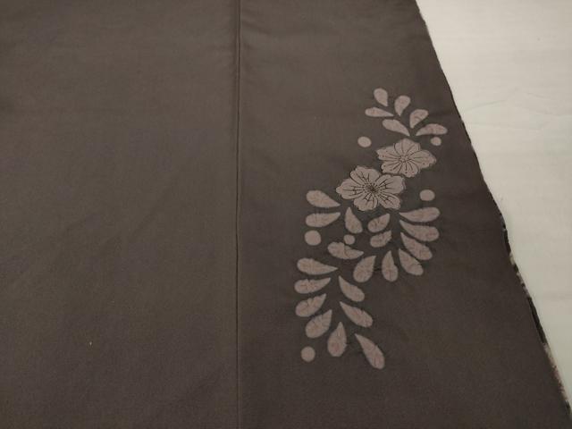 平和屋着物●訪問着　辻が花　舞花文　暈し染め　金彩　正絹　逸品　AABI4407ck_7