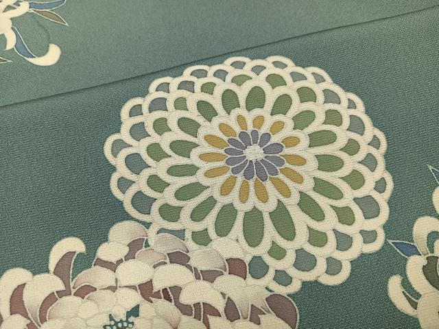 平和屋着物●訪問着　友禅　花尽くし　正絹　逸品　AABI4835ph_5