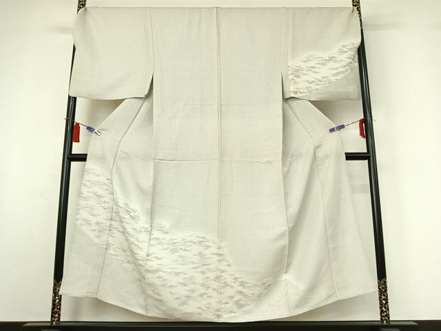 平和屋着物▽男性　訪問着　単衣　作家物　霞文　キングサイズ　正絹　逸品　AABI4963jh 平和屋着物▽男性 訪問着 単衣 作家物 霞文 キングサイズ 正絹 逸品