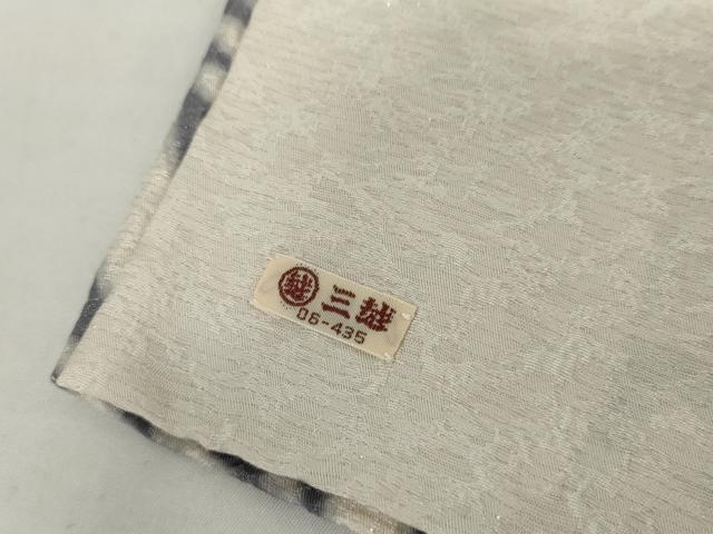 平和屋着物●訪問着　中国三大刺繍　相良刺繍　絞り　七宝花文　暈し染め　金通し地　三越扱い　正絹　逸品　AABI5260cs_6