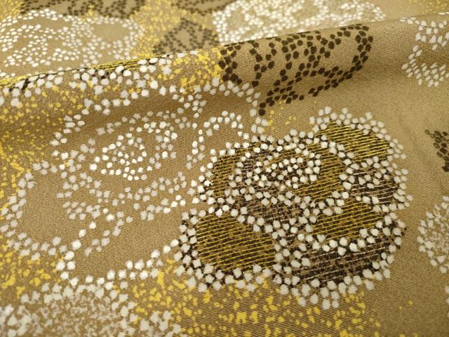 平和屋着物●訪問着　作家物　刺繍　薔薇　金糸　金彩　正絹　逸品　AABI5289ck_5
