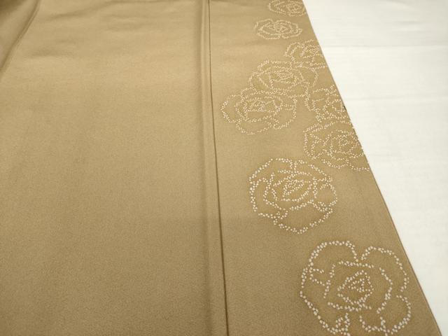 平和屋着物●訪問着　作家物　刺繍　薔薇　金糸　金彩　正絹　逸品　AABI5289ck_7