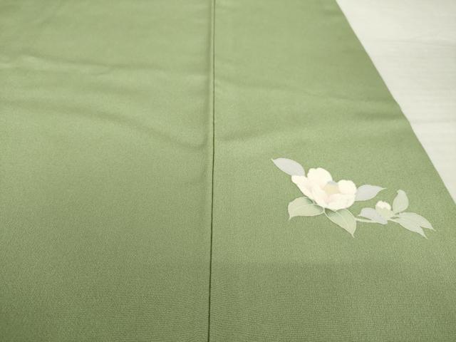 平和屋着物●訪問着　友禅　枝花文　暈し染め　正絹　逸品　AABI8185ck_7