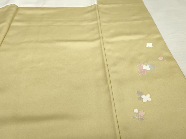 平和屋着物●訪問着　友禅　枝花文　暈し染め　正絹　逸品　未使用　AABI8195ck_7