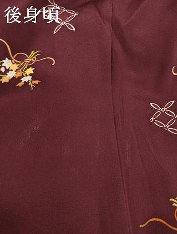 平和屋着物●銀座　志ま亀　小紋　七宝花文　正絹　逸品　AABI8865ck_6